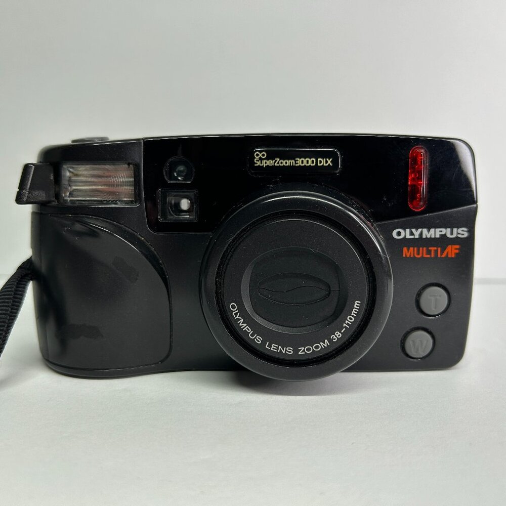 Olympus SuperZoom 3000 DLX Film Camera with 38-110mm Zoom Lens